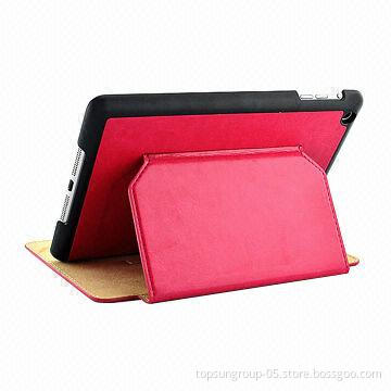 Advanced Anti-sheepskin + PC 360° Rotating Stand Leather Case Cover for iPad Mini Table